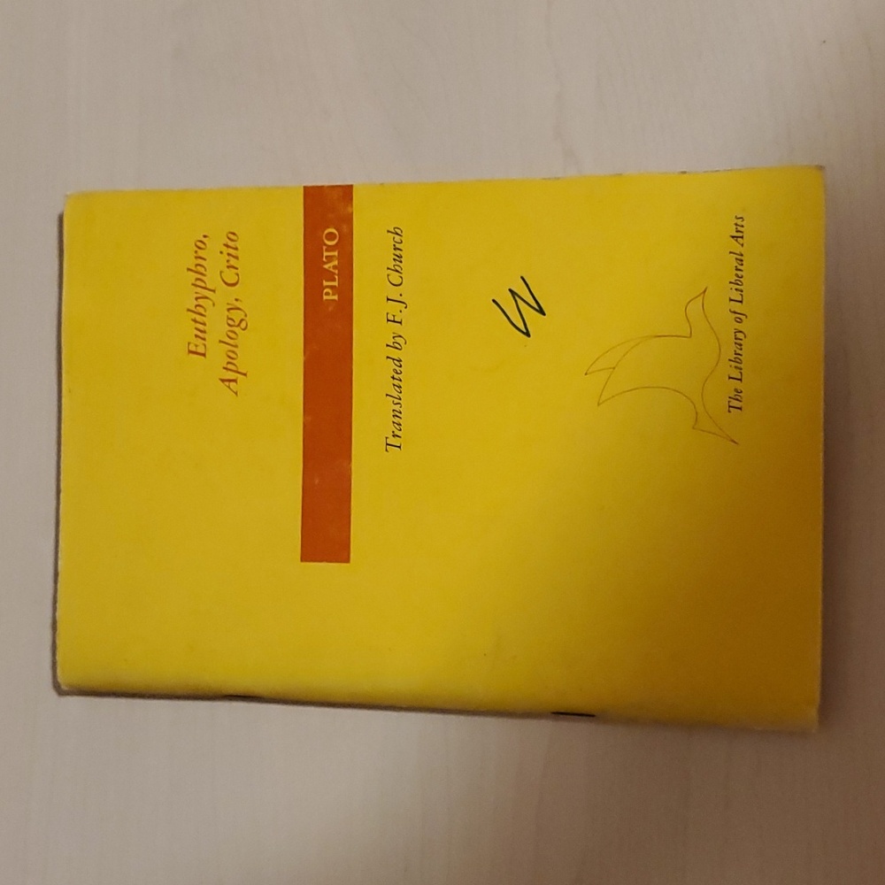 Euthyphro, Apology, Crito - Phaedo, The Death Scene by Plato